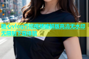 糖心vlog汅短视频破解版高清无水印无限制下载体验