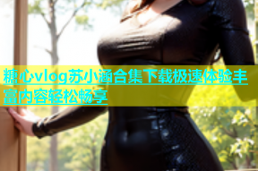 糖心vlog苏小涵合集下载极速体验丰富内容轻松畅享