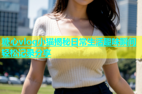 糖心vlog小猫揭秘日常生活趣味瞬间轻松记录分享