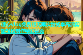 糖心vlog免费版无限次数畅享高清剪辑轻松制作精彩视频