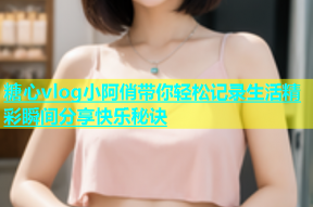 糖心vlog小阿俏带你轻松记录生活精彩瞬间分享快乐秘诀