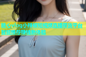 糖心vlog小辣椒短视频直播带货平台智能推荐赚钱新体验