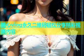 糖心vlog永久二维码轻松分享精彩视频内容