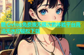 糖心vlog免费版无限次数体验平台高清无水印轻松下载
