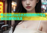 糖心出品vlog小水水短视频创作平台轻松记录精彩生活