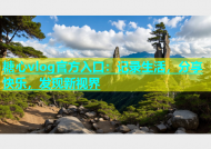 糖心vlog官方入口：记录生活，分享快乐，发现新视界