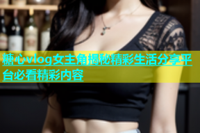 糖心vlog女主角揭秘精彩生活分享平台必看精彩内容
