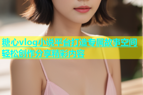 糖心vlog小说平台打造专属故事空间轻松创作分享精彩内容