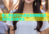 糖心唐伯虎Vlog高清流畅观看社交互动生活记录平台