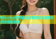 糖心vlog膏药轻松记录精彩生活助你创作爆款视频