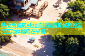 糖心唐伯虎vlog直播视频揭秘精彩生活互动体验尽在掌握
