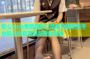 糖心vlog老板团队打造多功能创作平台助力内容变现与粉丝互动
