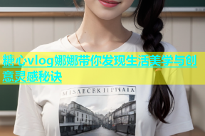 糖心vlog娜娜带你发现生活美学与创意灵感秘诀
