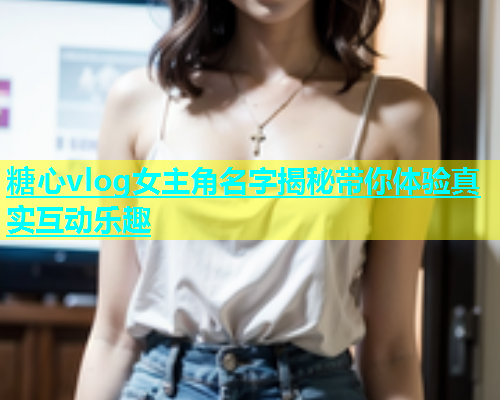 糖心vlog女主角名字揭秘带你体验真实互动乐趣  第1张