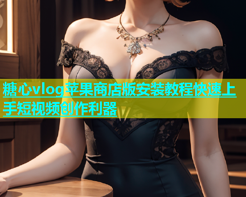 糖心vlog苹果商店版安装教程快速上手短视频创作利器  第1张